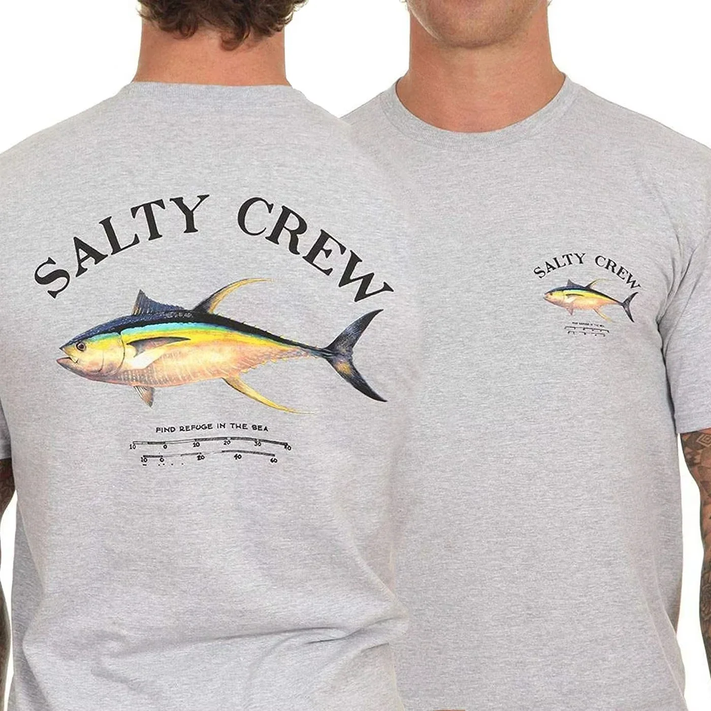2025 Summer T-shirt Yellowfin Tuna Printed T-shirt Pure Cotton Comfortable Casual Fisherman Fishing Dangler Short Sleeves
2025 Summer T-shirt Yellowfin Tuna Printed T-shirt Pure Cotton Comfortable Casual Fisherman Fishing Dangler Short Sleeves