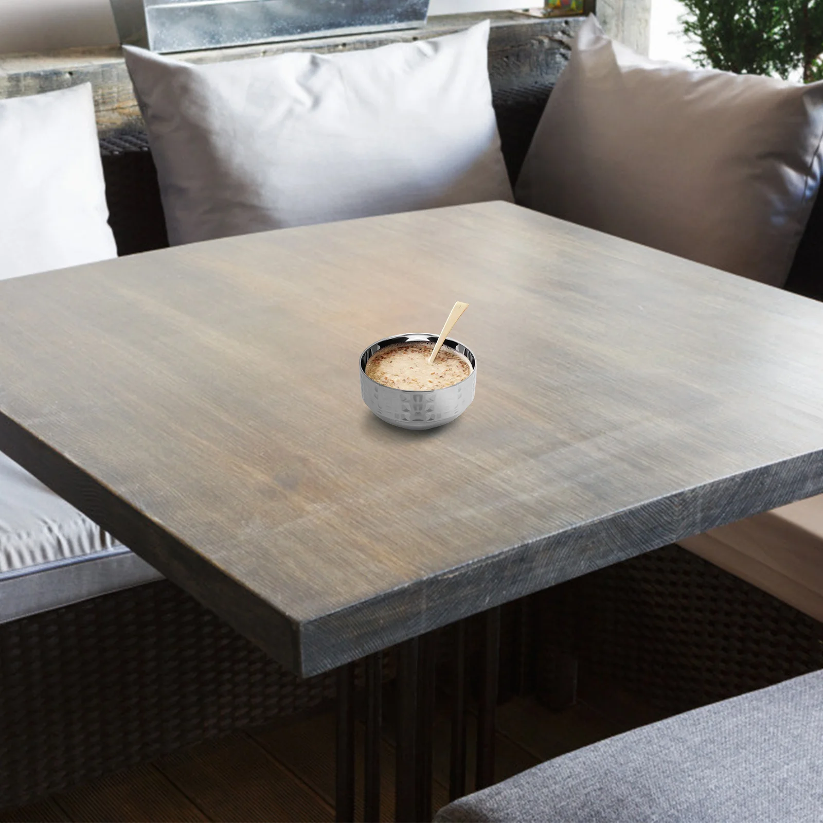 Insulated Double Layer Stainless Steel Rice Bowl Heat Resistant Soup Noodle Food Bowl for Home Canteen Use Food Container 
Insulated Double Layer Stainless Steel Rice Bowl Heat Resistant Soup Noodle Food Bowl for Home Canteen Use Food Container