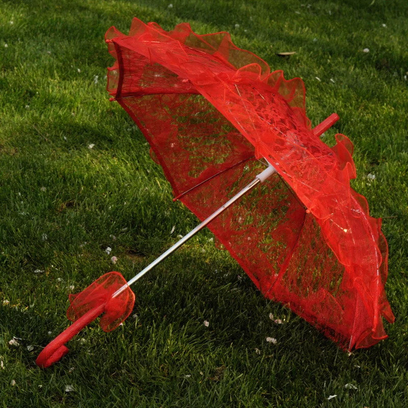 Children's Lace Umbrella Princess Umbrella Festive Bride Wedding Girl Photography Dance Decorative Lace Lace Umbrella
Children's Lace Umbrella Princess Umbrella Festive Bride Wedding Girl Photography Dance Decorative Lace Lace Umbrella