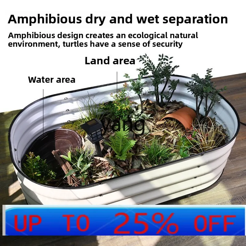 Lhh turtle tank ecological landscaping green plant water tank metal climbing pet tortoise breeding
Lhh turtle tank ecological landscaping green plant water tank metal climbing pet tortoise breeding