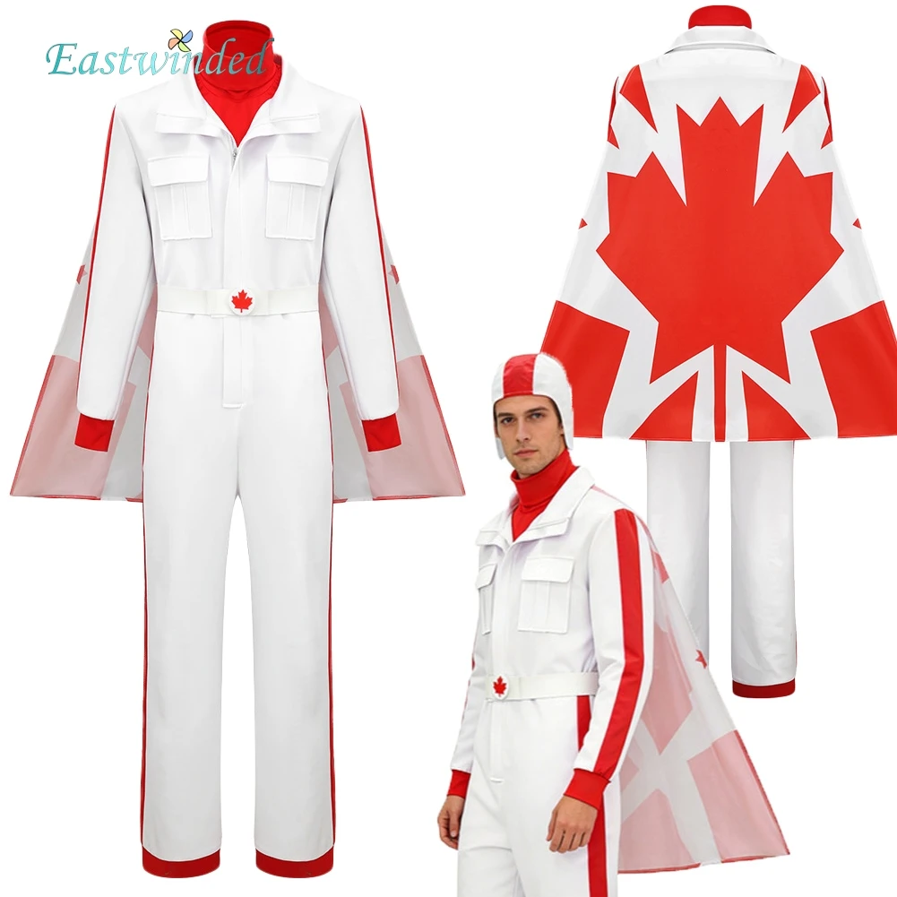 Movie Plush Story Duke Caboom Cosplay White Jumpsuit Costume Red Shawl Hat Outfits Adult Men Roleplay Clothes Halloween Carnival
Movie Plush Story Duke Caboom Cosplay White Jumpsuit Costume Red Shawl Hat Outfits Adult Men Roleplay Clothes Halloween Carnival