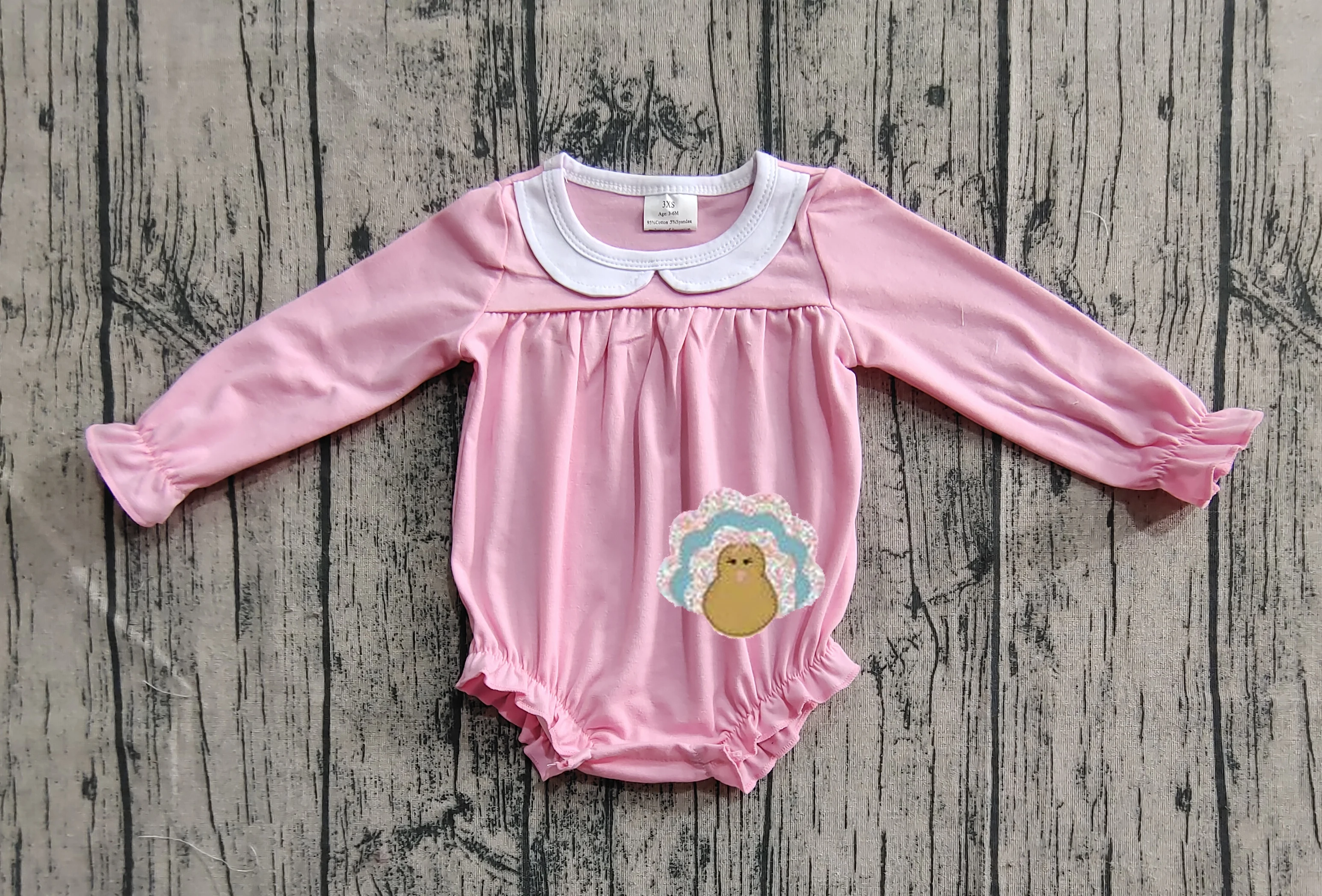 7.02 LR2262 Wholesale Baby Girl Bubbles Infant Jumpsuit Kids One-piece Newborn Romper Toddler Thanksgiving Clothes
7.02 LR2262 Wholesale Baby Girl Bubbles Infant Jumpsuit Kids One-piece Newborn Romper Toddler Thanksgiving Clothes