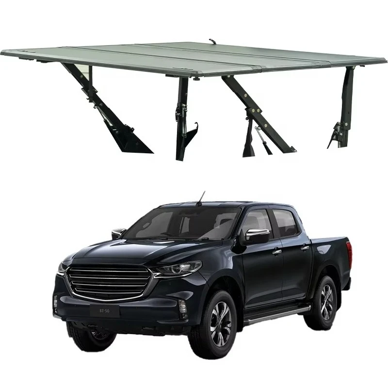 New Upgrade Pickup Folding Tonneau Cover 4x4 Accessories Hard Lift-up Tri-fold Bed Cover for Back Cover Bt-50 2017
New Upgrade Pickup Folding Tonneau Cover 4x4 Accessories Hard Lift-up Tri-fold Bed Cover for Back Cover Bt-50 2017