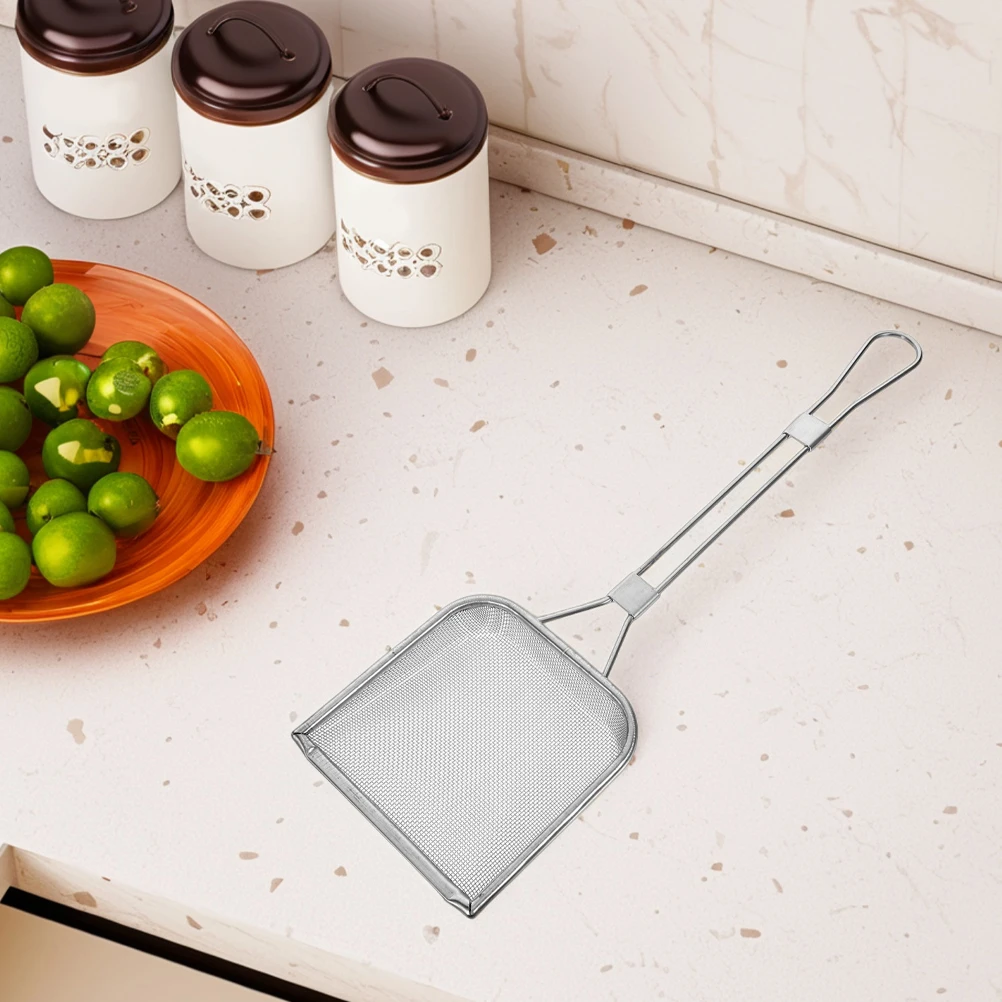 2pcs Oil Residue Filter Shovel Stainless Steel Fine Mesh Strainer Large Capacity Fryer Skimmer Kitchen Tool Colander Spider
2pcs Oil Residue Filter Shovel Stainless Steel Fine Mesh Strainer Large Capacity Fryer Skimmer Kitchen Tool Colander Spider