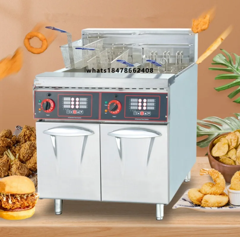 Electric Fryer for Frying Dough Sticks, Food Equipment for Western Fast Food Restaurants
Electric Fryer for Frying Dough Sticks, Food Equipment for Western Fast Food Restaurants