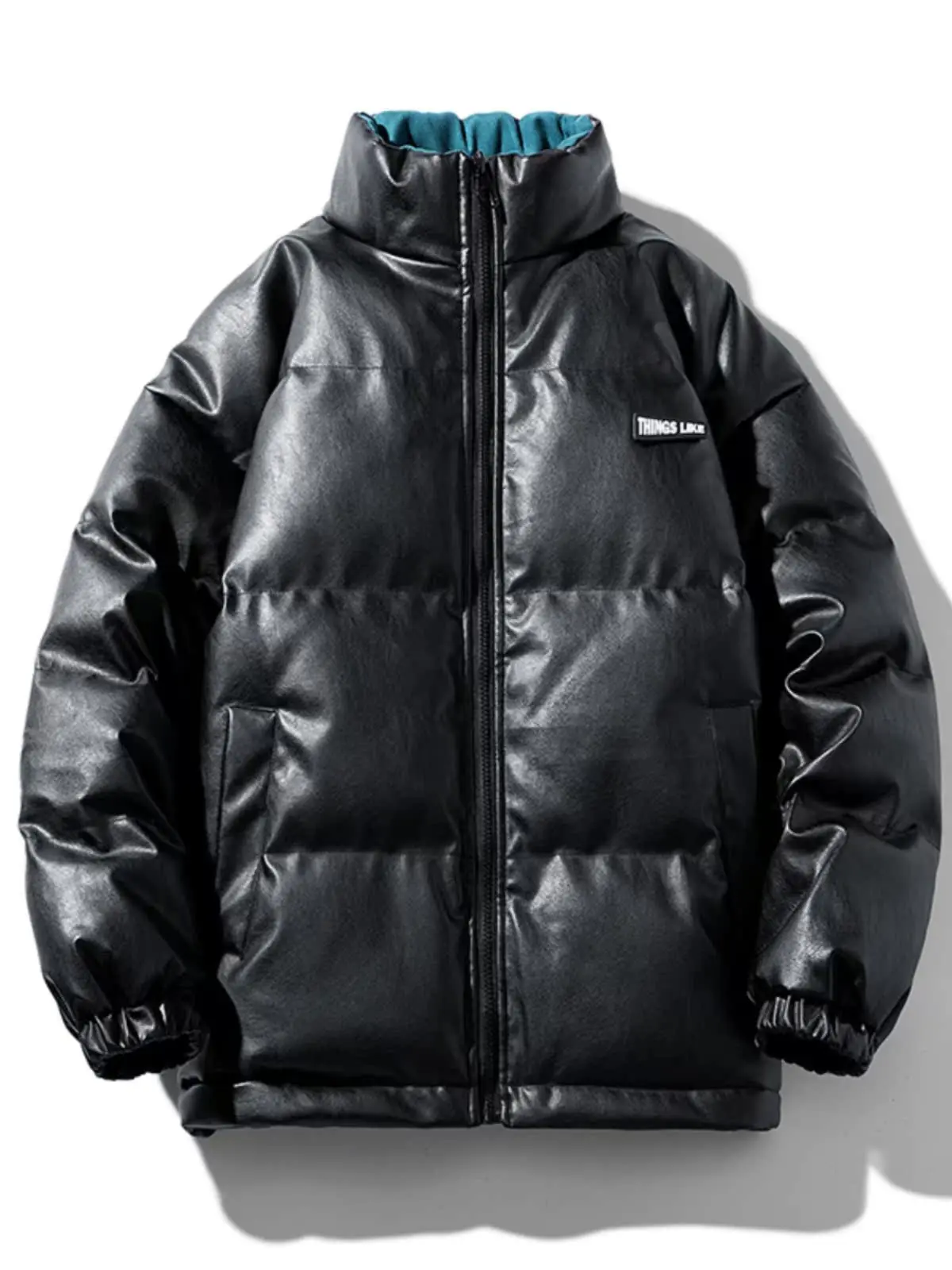 Мужская утепленная хлопковая куртка: модная свободная модель с воротником-стойкой, зимнее пальто из теплой полиэстеровой ткани, длинный рукав, застежка-молния
Мужская утепленная хлопковая куртка: модная свободная модель с воротником-стойкой, зимнее пальто из теплой полиэстеровой ткани, длинный рукав, застежка-молния