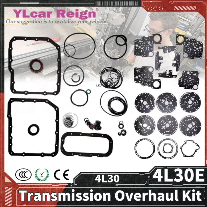 4L30E 4L30 Automatic Transmission Repair Kit Oil Seal Overhaul Gasket Kit For CADILAC BMW Car Accessories
4L30E 4L30 Automatic Transmission Repair Kit Oil Seal Overhaul Gasket Kit For CADILAC BMW Car Accessories