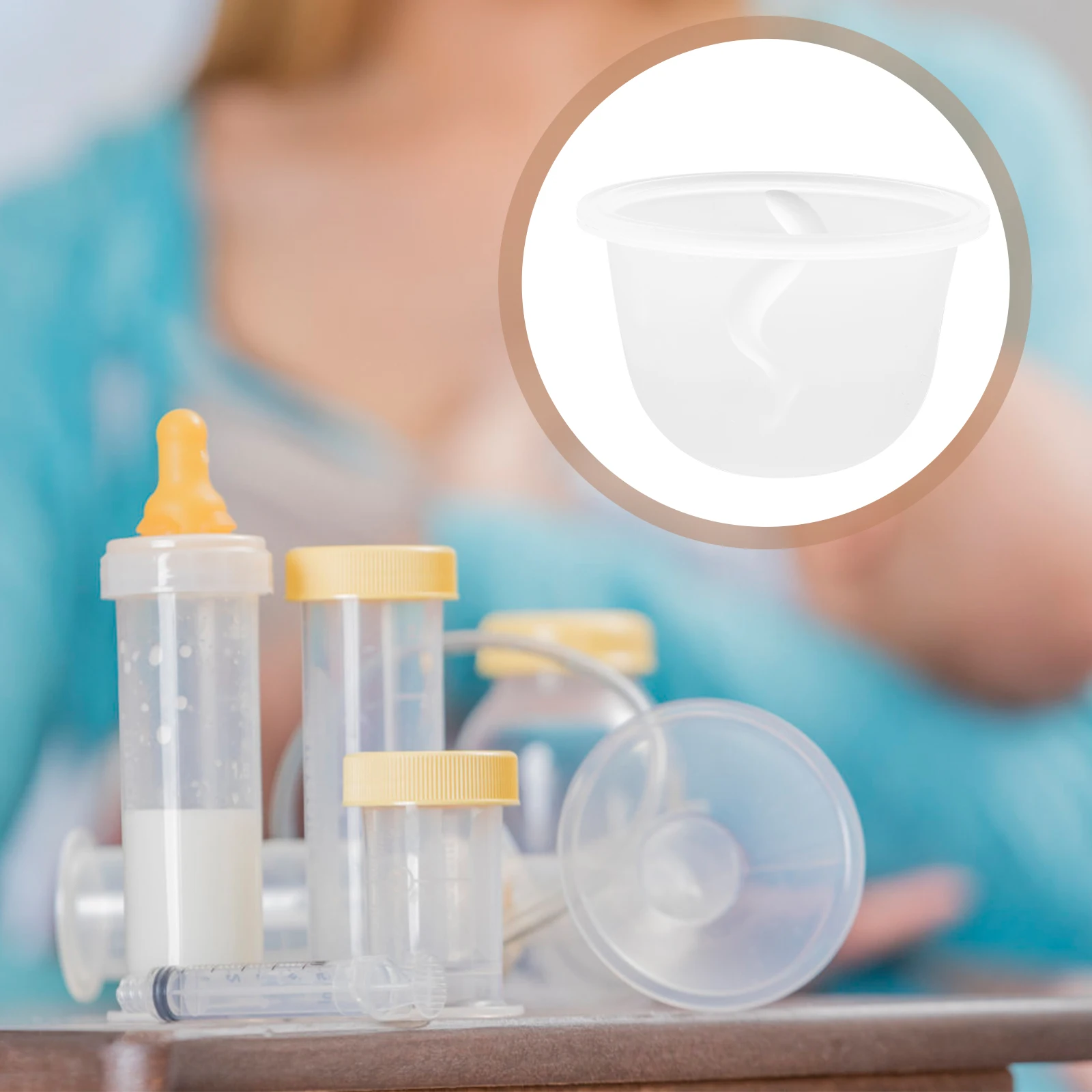 5 Pcs Electric Breast Pump Silicone Bowl Accessory Breastfeeding Protection Silica Gel Portable Baby
5 Pcs Electric Breast Pump Silicone Bowl Accessory Breastfeeding Protection Silica Gel Portable Baby