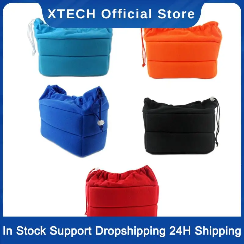 Camera Bag Camera Insert Bag With Drawstring Adjustable Divider Camera Lens Soft Bag For Nikon,Canon,Sony Red
Camera Bag Camera Insert Bag With Drawstring Adjustable Divider Camera Lens Soft Bag For Nikon,Canon,Sony Red