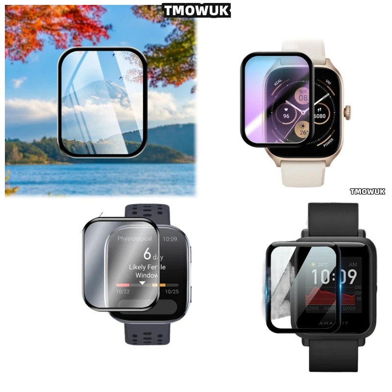 For Amazfit BIP 3 5 6 U Pro Active Unity GTS 2E 2 3 4 MINI, Stellar Soft Flexible Screen Protector With Full Coverage
For Amazfit BIP 3 5 6 U Pro Active Unity GTS 2E 2 3 4 MINI, Stellar Soft Flexible Screen Protector With Full Coverage