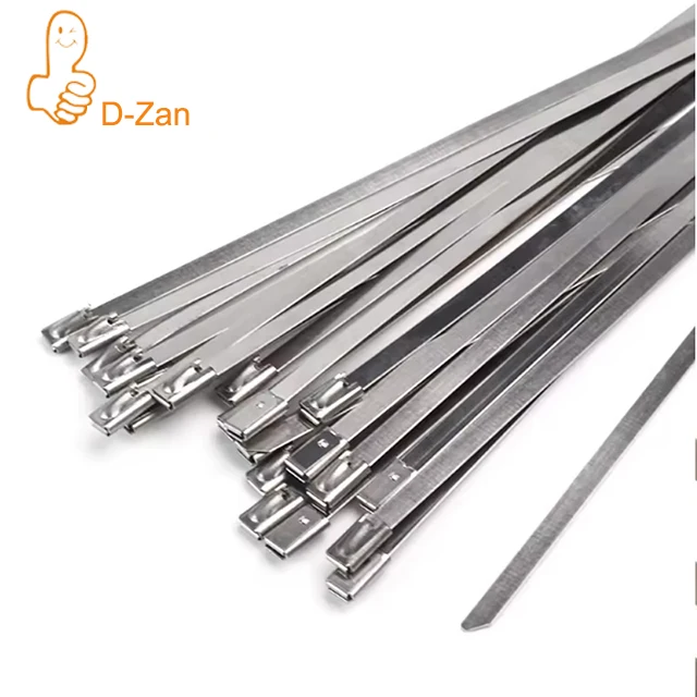 304 Stainless Steel Cable Ties, Self-Locking Anti-Rust Metal Zip Ties for Electrical Wiring Harness, Heavy Duty
304 Stainless Steel Cable Ties, Self-Locking Anti-Rust Metal Zip Ties for Electrical Wiring Harness, Heavy Duty