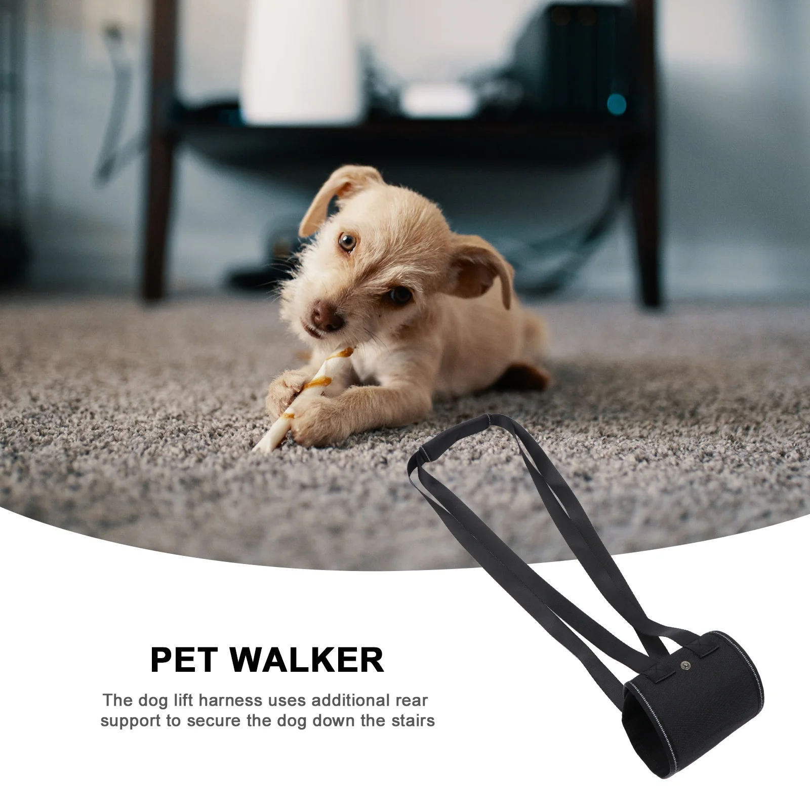 Dog Support Harness Rear Lifting Sling Portable Traction Rope for Elderly Pets Stair Climbing Aid Walking Help
Dog Support Harness Rear Lifting Sling Portable Traction Rope for Elderly Pets Stair Climbing Aid Walking Help