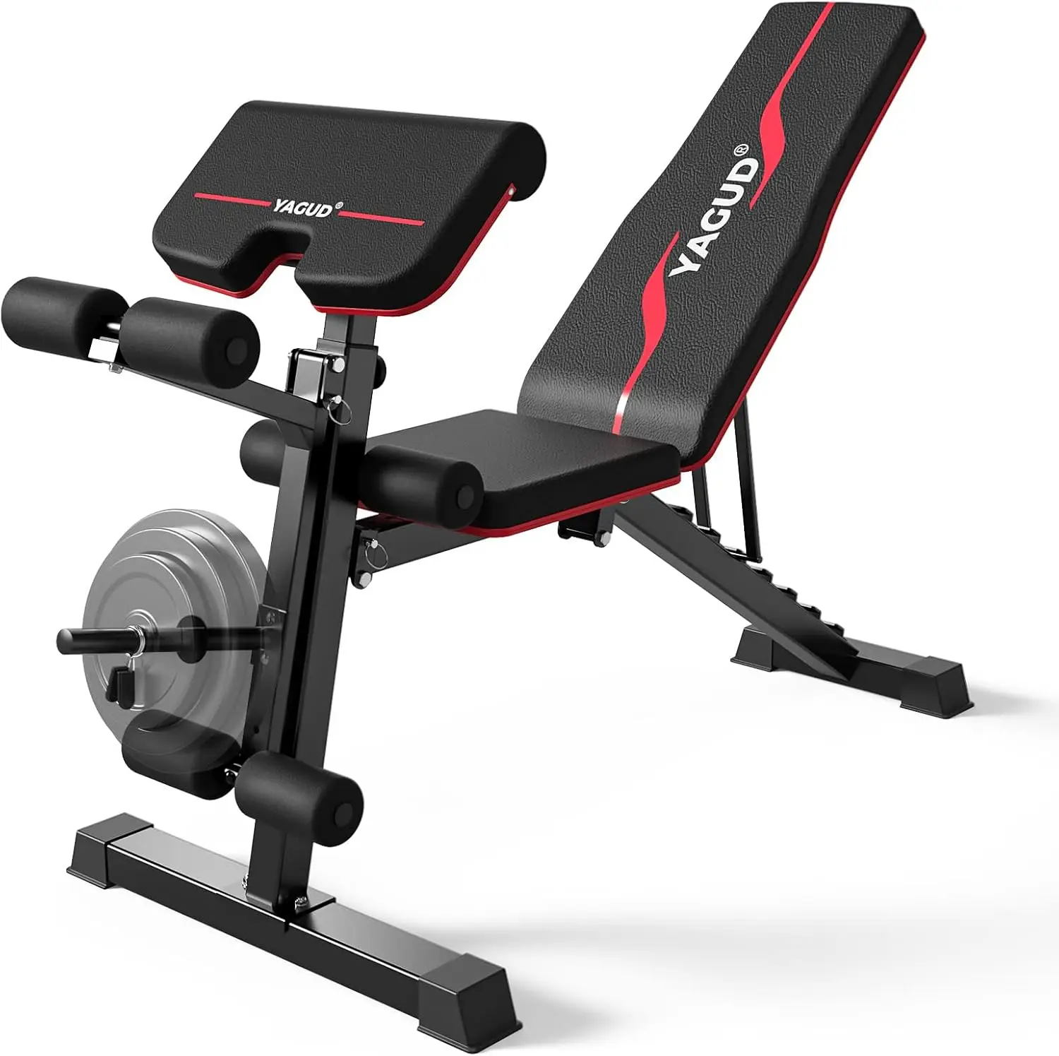 Adjustable Weight Bench, 880LB Capacity, 7 Backrest Positions, Fast Folding for Home Gym
Adjustable Weight Bench, 880LB Capacity, 7 Backrest Positions, Fast Folding for Home Gym