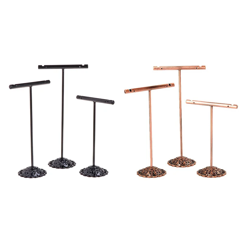 Portable Earring Jewelry Display Rack Metal Stud Necklace Organizer Ornament T Bar Hanger Showcase Holder Stand
Portable Earring Jewelry Display Rack Metal Stud Necklace Organizer Ornament T Bar Hanger Showcase Holder Stand