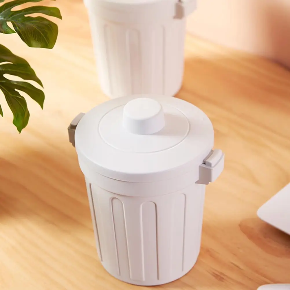 Trash Can Small Waste Basket with Lid for Home Office Desktop Kitchen Portable Plastic Garbage Bins Household
Trash Can Small Waste Basket with Lid for Home Office Desktop Kitchen Portable Plastic Garbage Bins Household