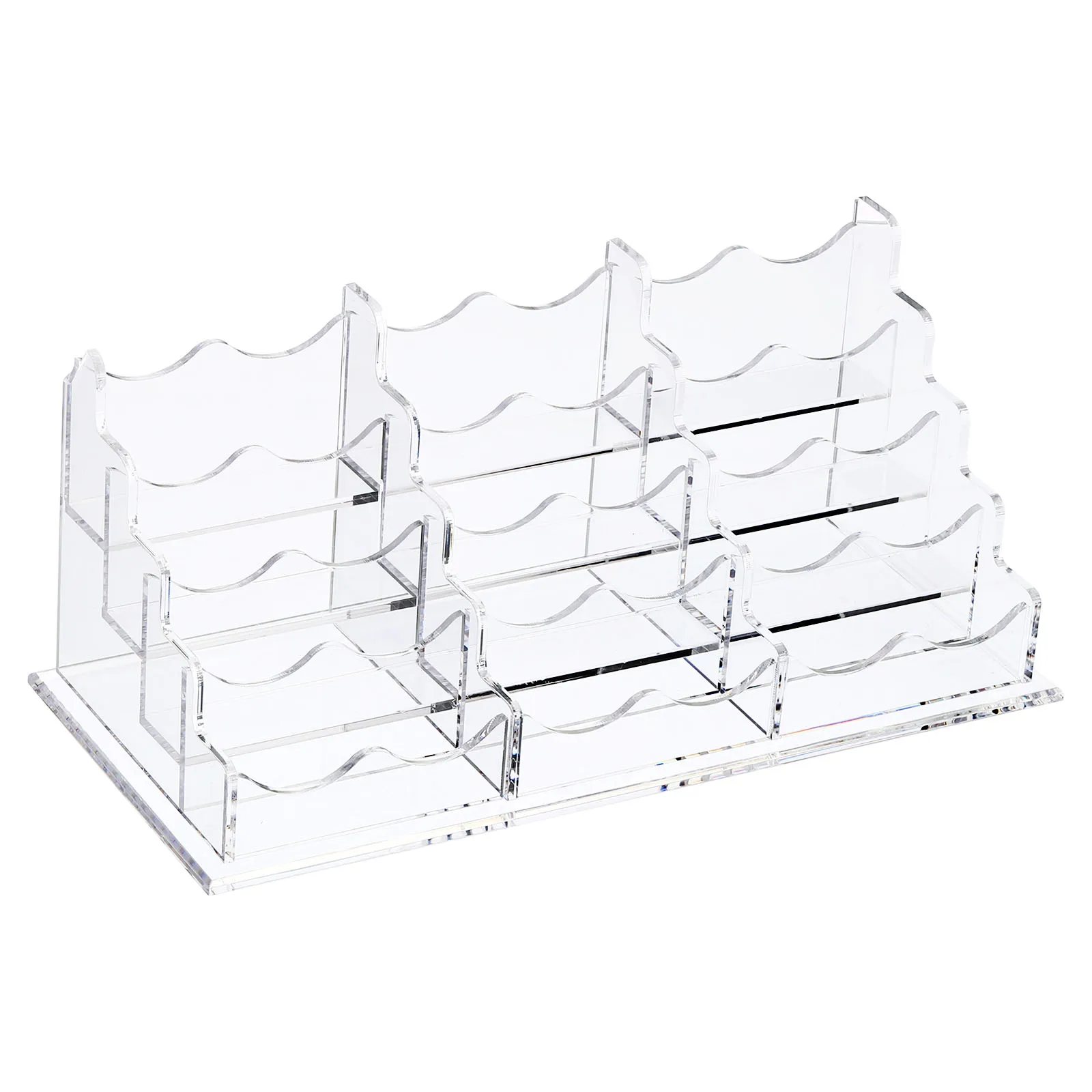 4 Tiers 12 Slots Transparent Acrylic Display Stand Desktop Business Card Box Office Business Card Holder Desk Shelf Box Storage
4 Tiers 12 Slots Transparent Acrylic Display Stand Desktop Business Card Box Office Business Card Holder Desk Shelf Box Storage