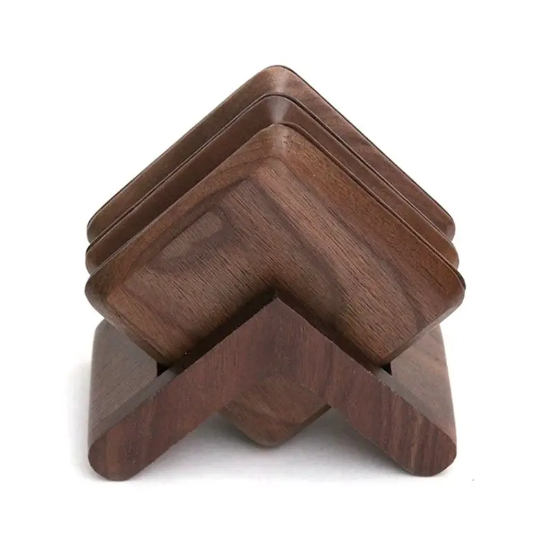 A93Z Black Walnut Wooden Coasters, Tea Cup Mat & Coffee Insulation Pad For Kitchen, Table Decor
A93Z Black Walnut Wooden Coasters, Tea Cup Mat & Coffee Insulation Pad For Kitchen, Table Decor