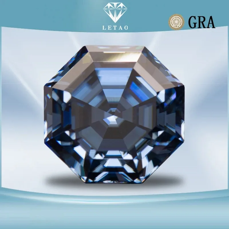 Moissanite Stone Primary Colours Royal Blue Octagon Lab Grown Gemstones Diamond For DIY Ring Necklace Earrings Main Materials
Moissanite Stone Primary Colours Royal Blue Octagon Lab Grown Gemstones Diamond For DIY Ring Necklace Earrings Main Materials