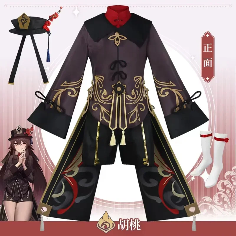 Cosxin Genshin Impact Hutao Cosplay Costume Shoes Uniform Wig Chinese Style Halloween Costumes for Women Game Hu Tao
Cosxin Genshin Impact Hutao Cosplay Costume Shoes Uniform Wig Chinese Style Halloween Costumes for Women Game Hu Tao