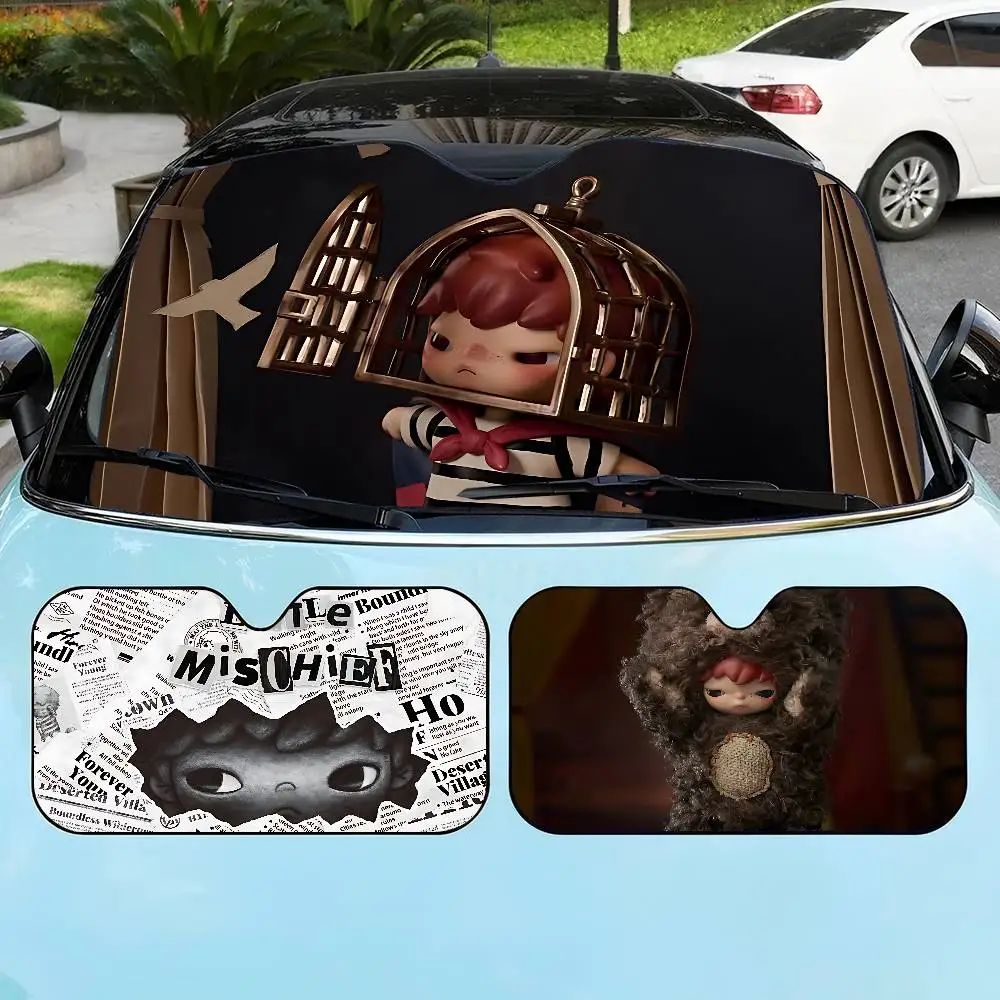 Cartoon H-HIRONOS Car Windshield Foldable Sun Shade Cover Block Reflector Portable Breathable Anti UV Protector Screen
Cartoon H-HIRONOS Car Windshield Foldable Sun Shade Cover Block Reflector Portable Breathable Anti UV Protector Screen