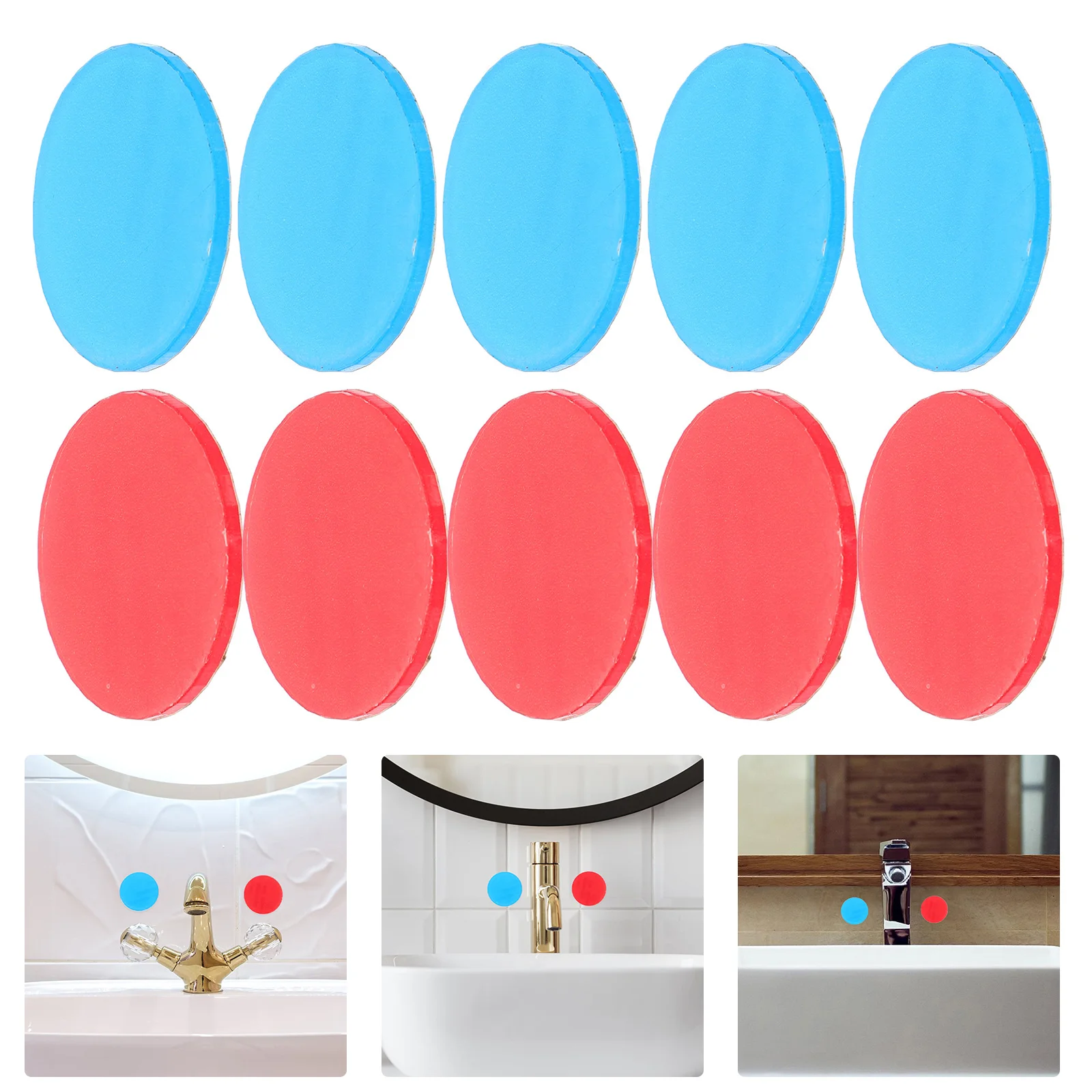 5 Pairs Of Hot Cold Stickers for Faucet Small Hot Cold Water Stickers Cold Hot Stickers for Shower Hot Cold Stickers for Faucet
5 Pairs Of Hot Cold Stickers for Faucet Small Hot Cold Water Stickers Cold Hot Stickers for Shower Hot Cold Stickers for Faucet