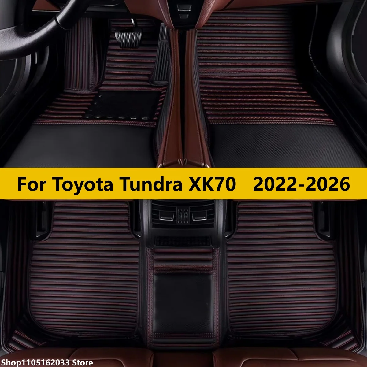 Custom Car Floor Mats For Toyota Tundra XK70 2022 2023 2024 2025 2026 Leather Carpet Auto Interior Accessories
Custom Car Floor Mats For Toyota Tundra XK70 2022 2023 2024 2025 2026 Leather Carpet Auto Interior Accessories
