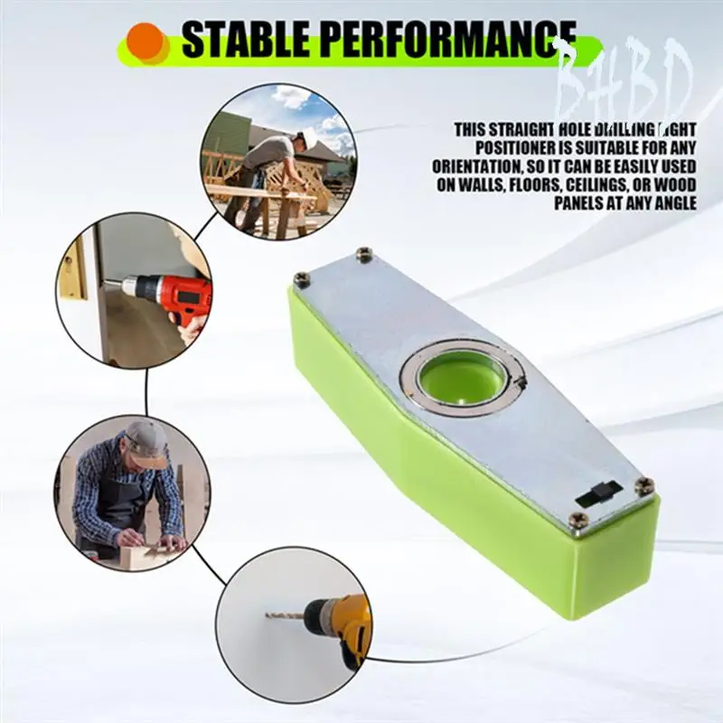 BHBD-Drill Hole Position Light Locator Drill Guide Light Locator Not Blocking Viewing Drill Bit Hole
BHBD-Drill Hole Position Light Locator Drill Guide Light Locator Not Blocking Viewing Drill Bit Hole