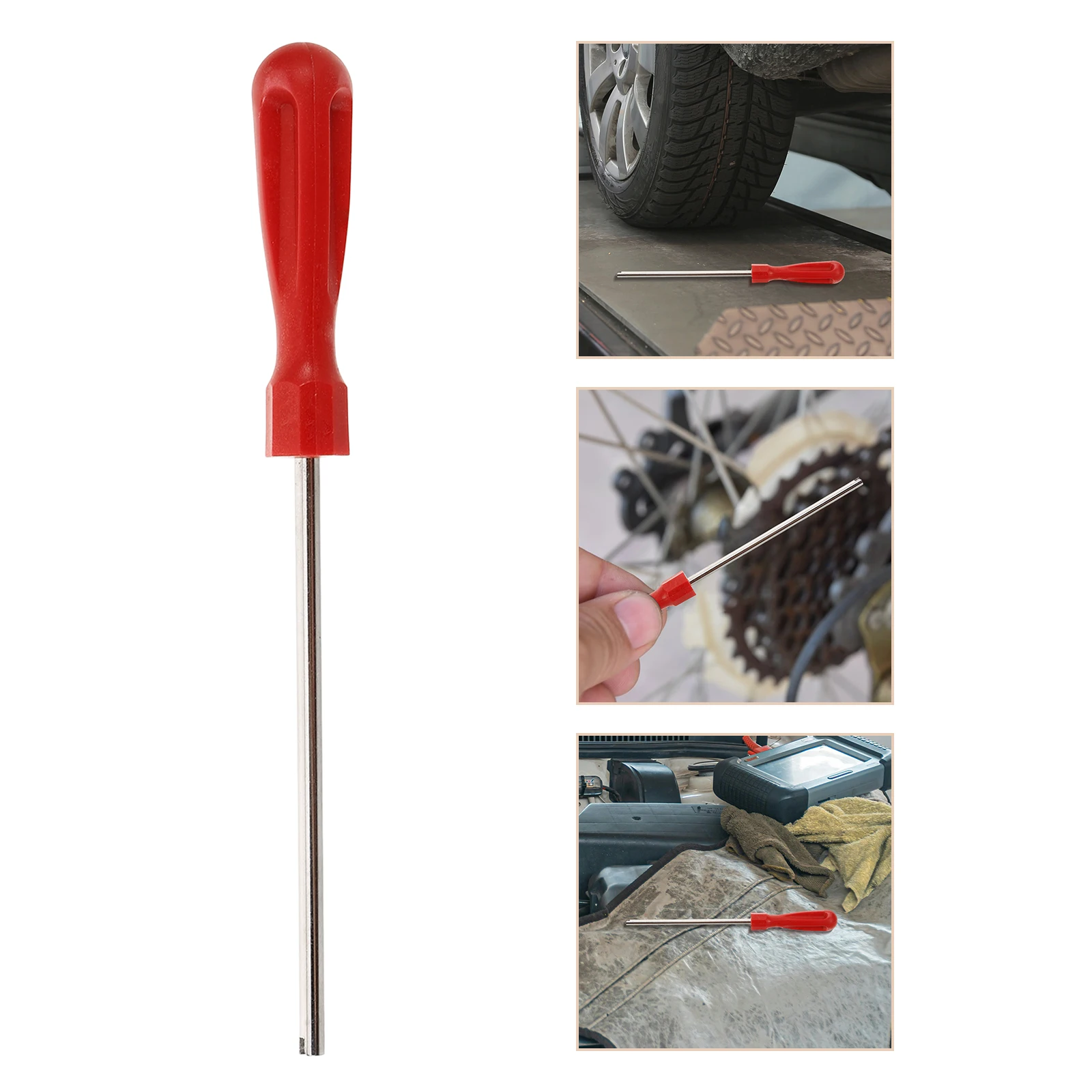 4pcs Valve Core Wrench Metal Tire Repair Tool for Automotive Bike Stem Removal Car Motorcycle Maintenance Solution
4pcs Valve Core Wrench Metal Tire Repair Tool for Automotive Bike Stem Removal Car Motorcycle Maintenance Solution