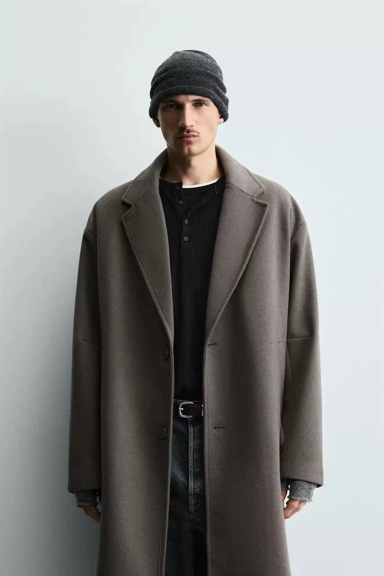 Waterproof Structure Slim Straight Parka Jaet New Arrival Winter Men's Faion Urban Sle Long Sve Single Button Closure
Waterproof Structure Slim Straight Parka Jaet New Arrival Winter Men's Faion Urban Sle Long Sve Single Button Closure