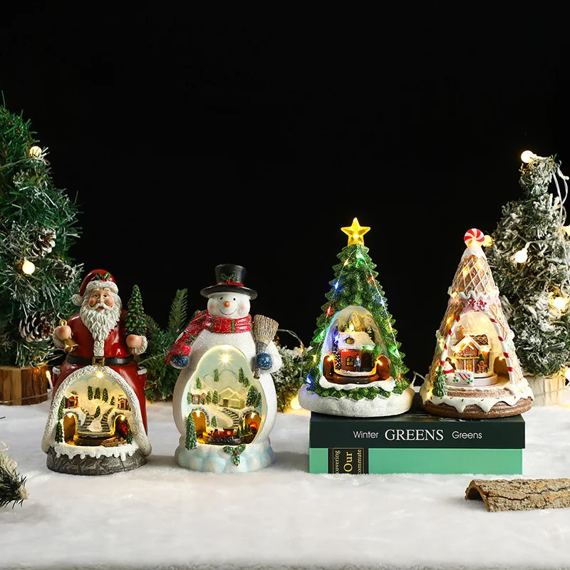 Christmas Resin Christmas Tree Rotating Decorations Multi Functional Ornament Living Room Bedroom Creativity Home Decor Items
Christmas Resin Christmas Tree Rotating Decorations Multi Functional Ornament Living Room Bedroom Creativity Home Decor Items