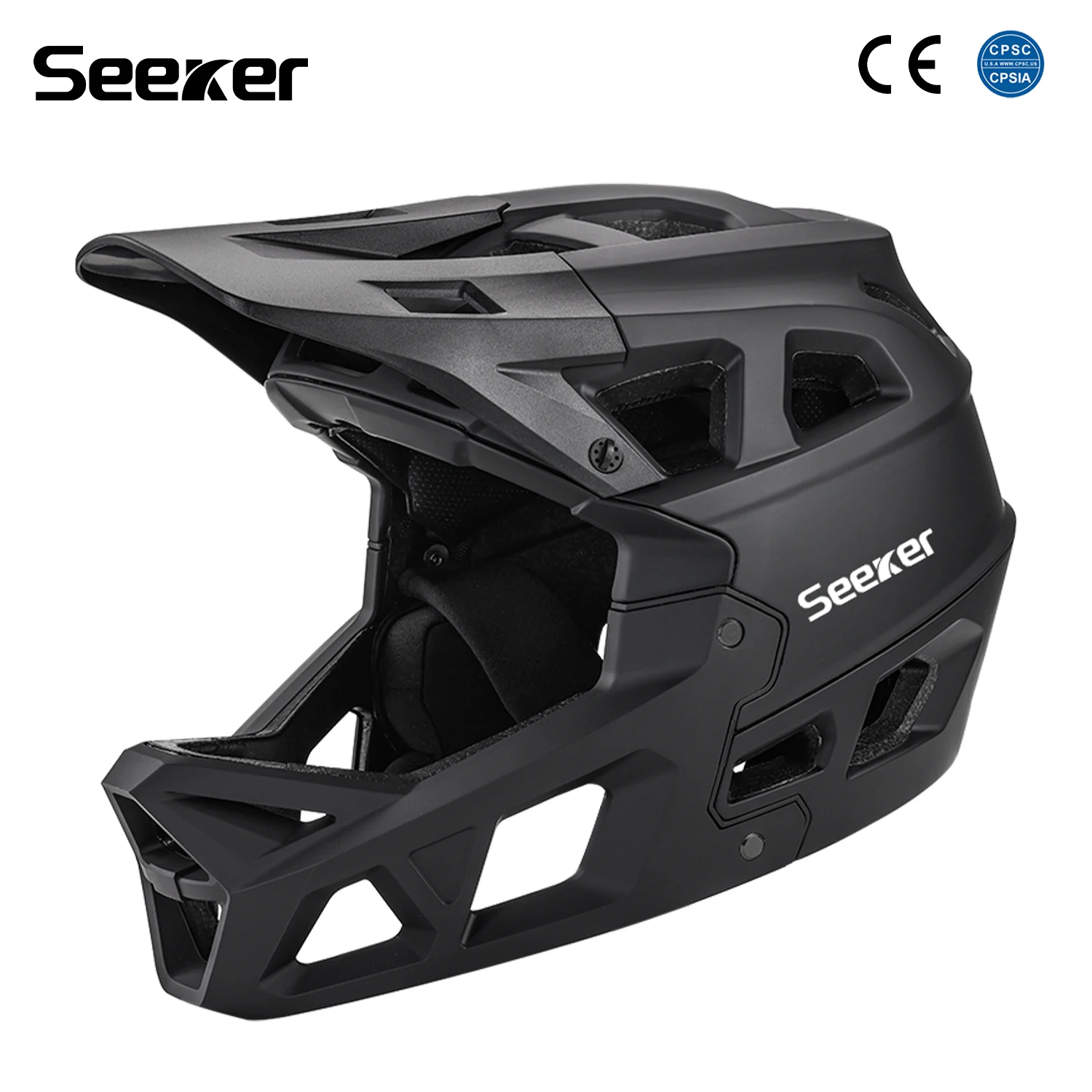 UMUSEEKER off-road bicycle full-face helmet, lightweight impact-resistant downhill helmet, mountain biking protective equipment
UMUSEEKER off-road bicycle full-face helmet, lightweight impact-resistant downhill helmet, mountain biking protective equipment