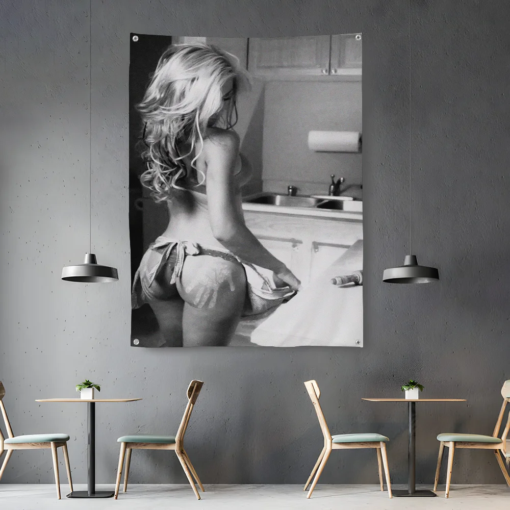Hot Girl Kitchen Body Black White Flag Bedroom Living Bar Garden Outdoor Microfiber Festival Decoration Background Art Banner
Hot Girl Kitchen Body Black White Flag Bedroom Living Bar Garden Outdoor Microfiber Festival Decoration Background Art Banner