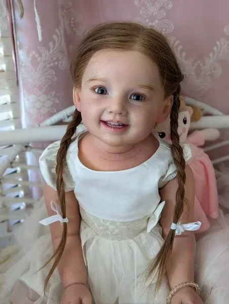 SINO-BB индивидуальная ограниченная поставка 28 дюймов Reborn Baby Cammi с укорененными волосами, уже готовая кукла, рождественский подарок
SINO-BB индивидуальная ограниченная поставка 28 дюймов Reborn Baby Cammi с укорененными волосами, уже готовая кукла, рождественский подарок