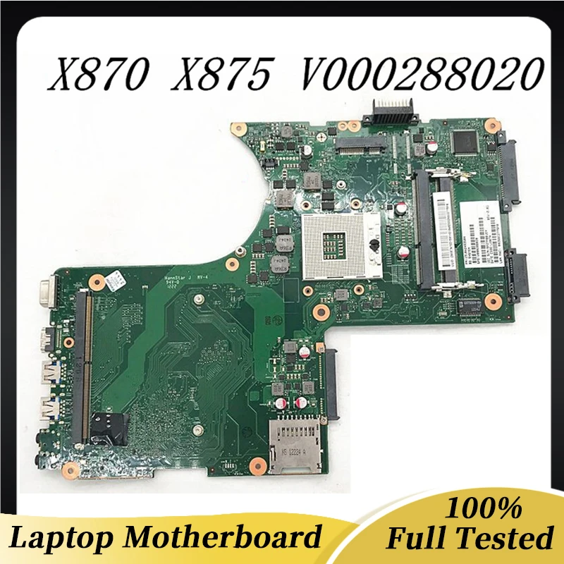V000288020 High Quality Mainboard For X870 X875 Laptop Motherboard 6050A2493501 6050A2493501-MB-A02 HM76 HD4000 DDR3 100% Tested
V000288020 High Quality Mainboard For X870 X875 Laptop Motherboard 6050A2493501 6050A2493501-MB-A02 HM76 HD4000 DDR3 100% Tested