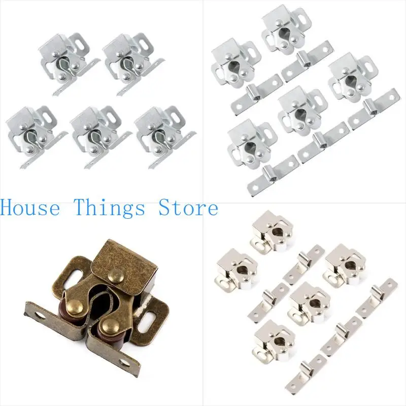 652F Set of 5 Cupboard Cabinet Door Catches Twin Roller Closet Catch Double Roller
652F Set of 5 Cupboard Cabinet Door Catches Twin Roller Closet Catch Double Roller