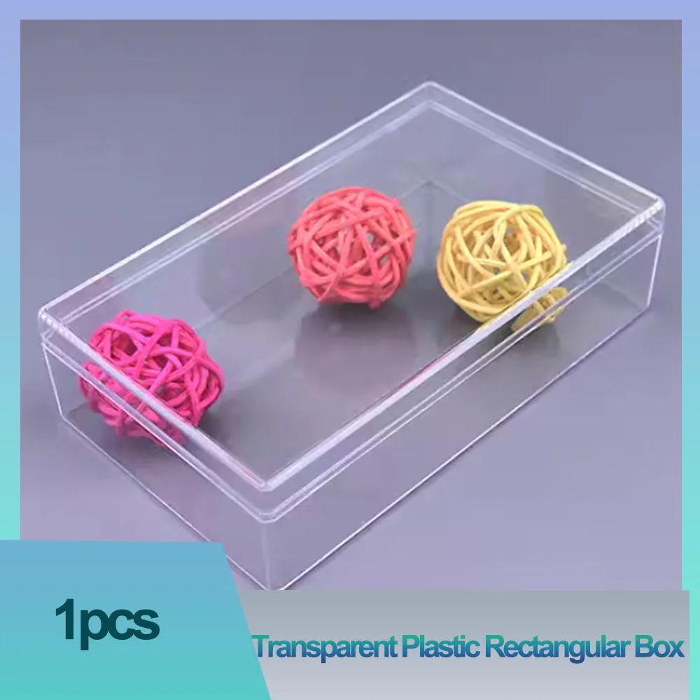 1Pcs Transparent Plastic Rectangular With Lid Box Display Box Storage and Specimen Collection Packaging Storage Box
1Pcs Transparent Plastic Rectangular With Lid Box Display Box Storage and Specimen Collection Packaging Storage Box