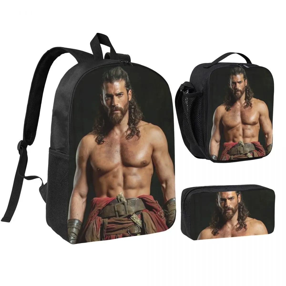 Actor Can Yaman Photo Backpack Boys Girls BookBag School Bag Shoulder Bags 3ps Insulated Lunch Bag Pencil Case
Actor Can Yaman Photo Backpack Boys Girls BookBag School Bag Shoulder Bags 3ps Insulated Lunch Bag Pencil Case