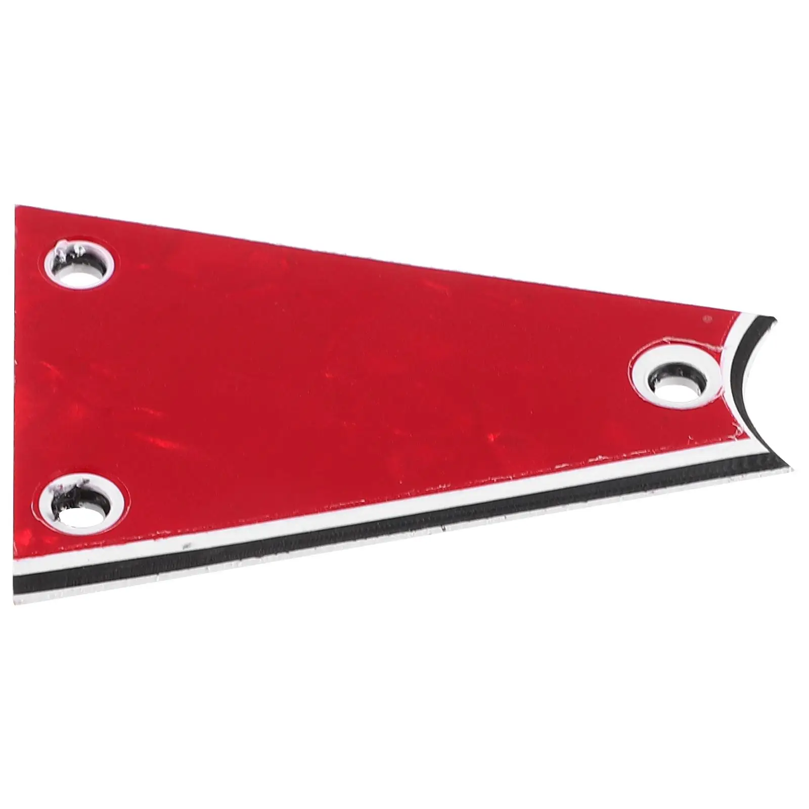 Electric Guitar Accessories PVC Truss Rod Cover Red 3 Hole Neck Plate Parts Triangle Rod Cover Fits Various Brands
Electric Guitar Accessories PVC Truss Rod Cover Red 3 Hole Neck Plate Parts Triangle Rod Cover Fits Various Brands