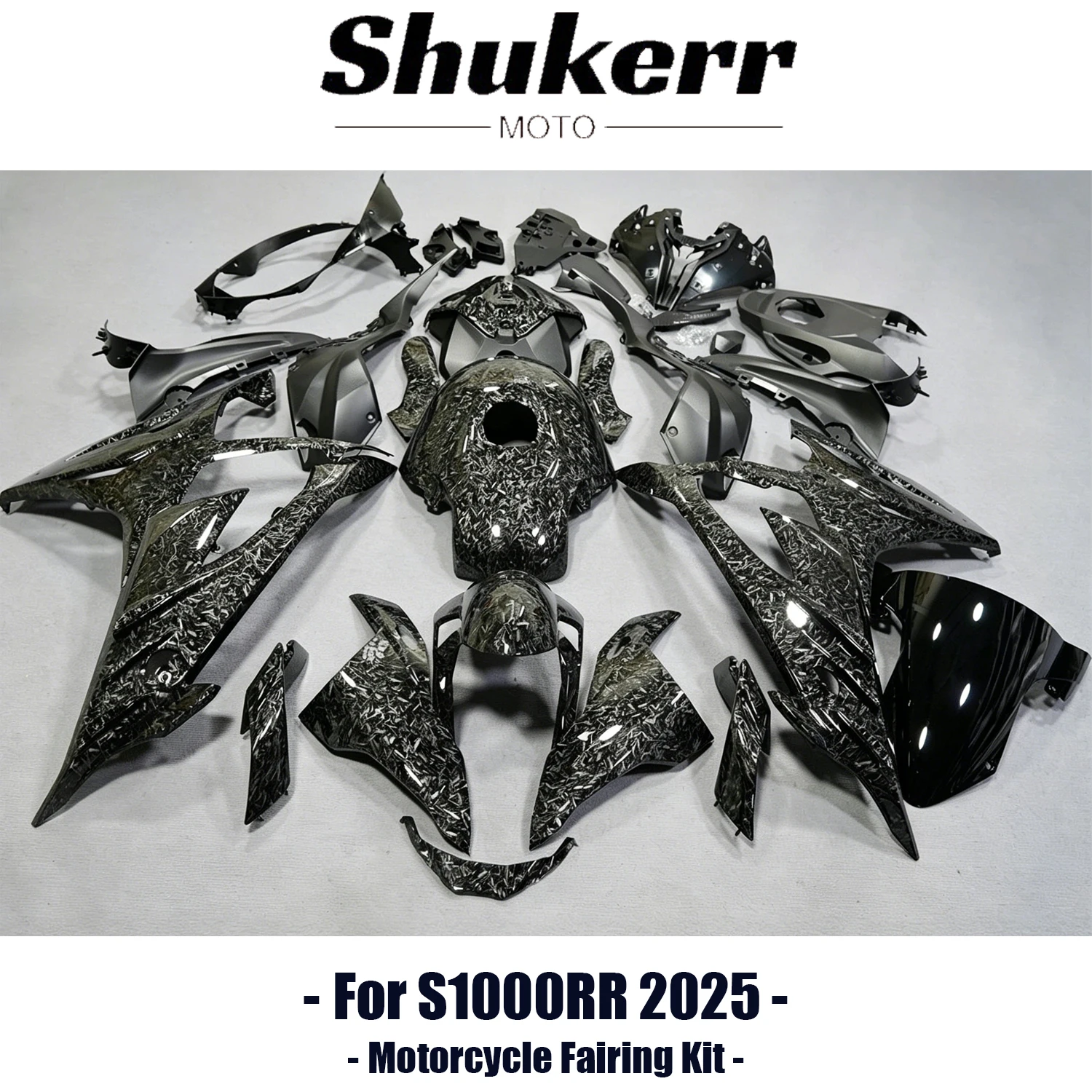 Fit for Bmw S1000Rr 2025 - 2026 Abs Forged Carbon Fiber Black Motorcycle Plastics Fairing Kit Injection Mold Bodywork Panel Kit
Fit for Bmw S1000Rr 2025 - 2026 Abs Forged Carbon Fiber Black Motorcycle Plastics Fairing Kit Injection Mold Bodywork Panel Kit