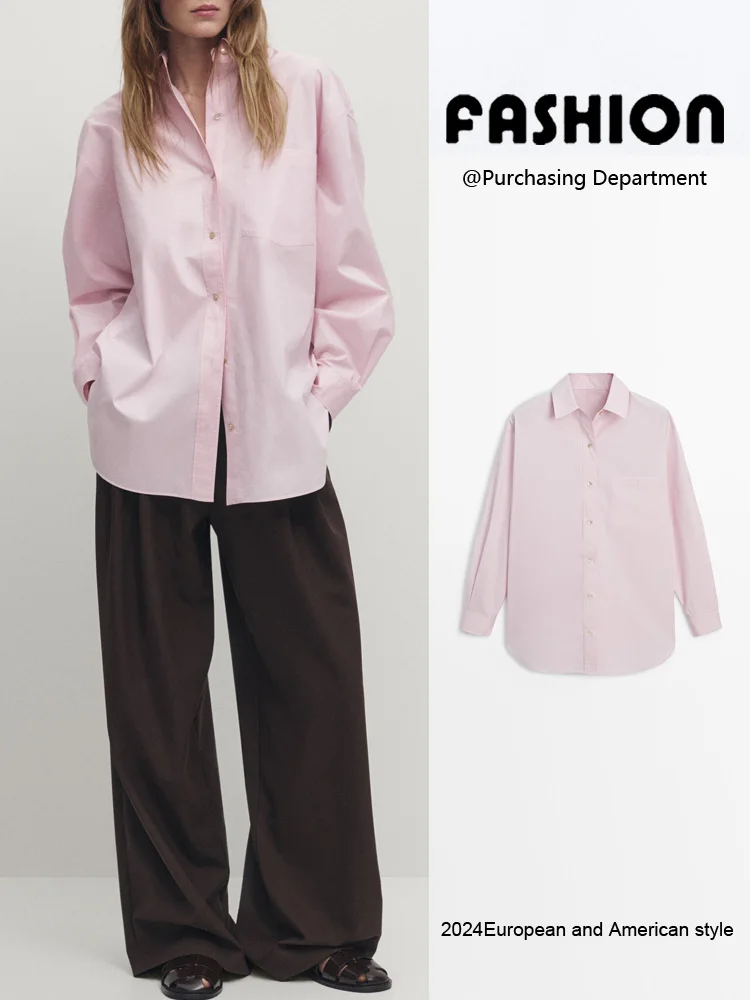 New Summer Women's Commute Sle Pure Cotton Long Sve irt Turn-down Collar Regular Fit Button Closure Casual Office Wear
New Summer Women's Commute Sle Pure Cotton Long Sve irt Turn-down Collar Regular Fit Button Closure Casual Office Wear