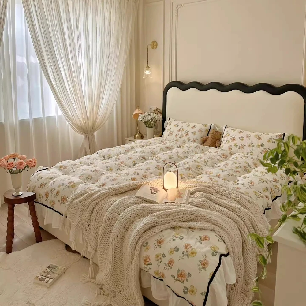 Nordic Bedroom Beds Modern Luxury Unique Double Bed Kids Storage Cama De Lujo Para Dormitorio Home Furniture Decoraction
Nordic Bedroom Beds Modern Luxury Unique Double Bed Kids Storage Cama De Lujo Para Dormitorio Home Furniture Decoraction
