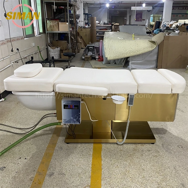 Siman Luxury Shampoo Bed Hair Washing Chair Optional Water Circulation Professional Beauty Bed Pedicure Function Nail Spa Salon 
Siman Luxury Shampoo Bed Hair Washing Chair Optional Water Circulation Professional Beauty Bed Pedicure Function Nail Spa Salon