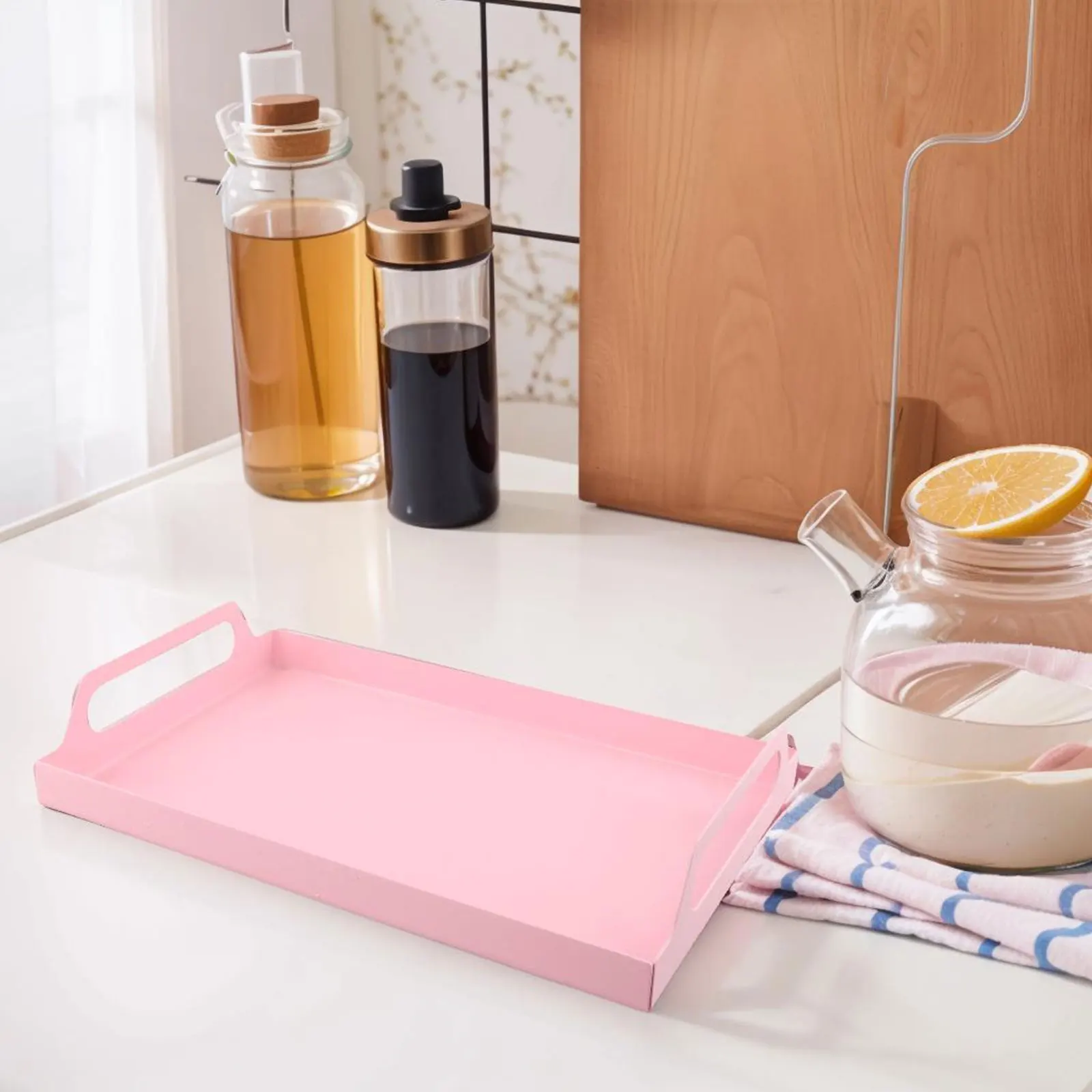 For Cafes Rectangular Iron Tray Practical Tray Pink Easy To Clean Versatile Tray Decorative Tray Rust Resistant
For Cafes Rectangular Iron Tray Practical Tray Pink Easy To Clean Versatile Tray Decorative Tray Rust Resistant