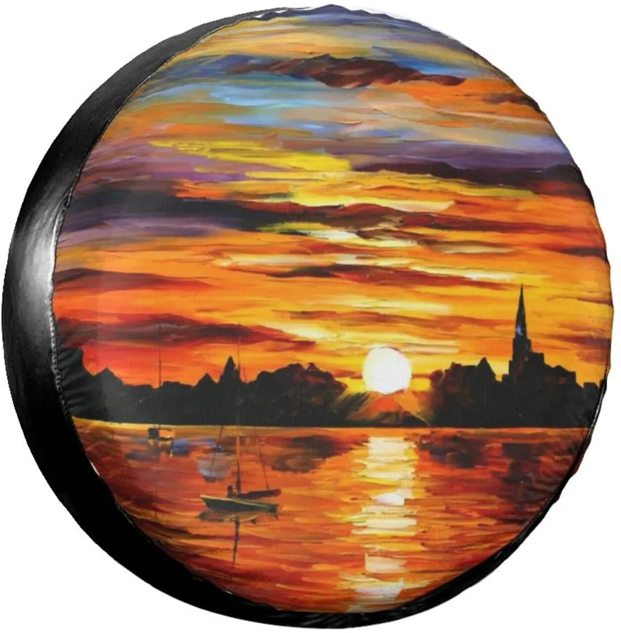 Watercolor Beach Sea Spare Tire Cover, Tire Protector Waterproof Dust-Proof Wheel Tire Cover for Car Truck RV SUV Camper Trailer
Watercolor Beach Sea Spare Tire Cover, Tire Protector Waterproof Dust-Proof Wheel Tire Cover for Car Truck RV SUV Camper Trailer