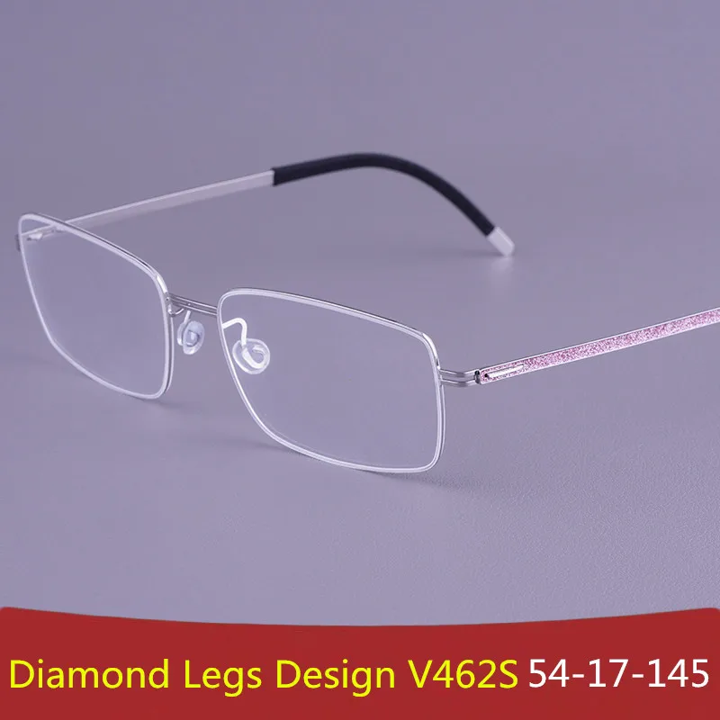 Очки Diamond Leg Brand Design, квадратные, титановые, безвинтовые, для мужчин и женщин, модные, с тонкой оправой, V462S
Очки Diamond Leg Brand Design, квадратные, титановые, безвинтовые, для мужчин и женщин, модные, с тонкой оправой, V462S