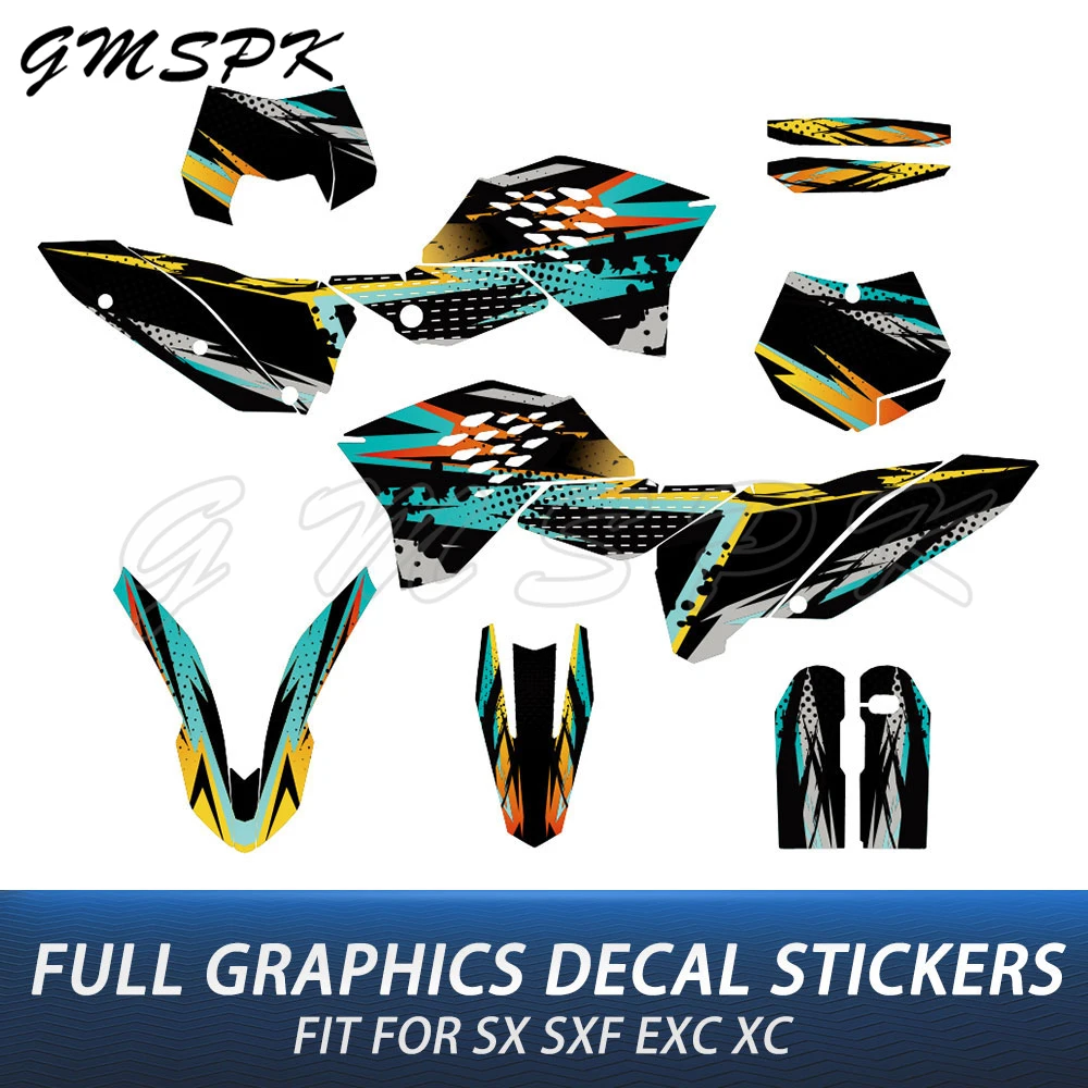 Motorcycle Background Full Graphics Decals Decor Stickers Fit for 125 144 150 250 450 505 525 SX SXF 125-524 2008 2009 2010
Motorcycle Background Full Graphics Decals Decor Stickers Fit for 125 144 150 250 450 505 525 SX SXF 125-524 2008 2009 2010