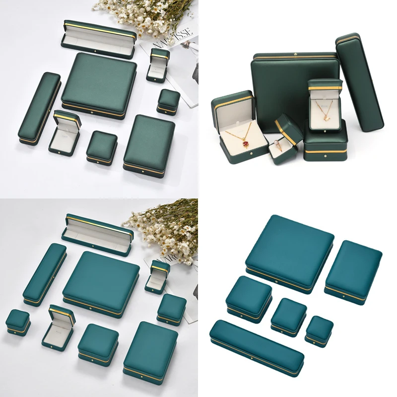 1pc Luxury PU Leather Jewelry Packing Box Ring Earrings Necklace Bracelet Jewellery Display Storage Case For Wedding Engagement
1pc Luxury PU Leather Jewelry Packing Box Ring Earrings Necklace Bracelet Jewellery Display Storage Case For Wedding Engagement