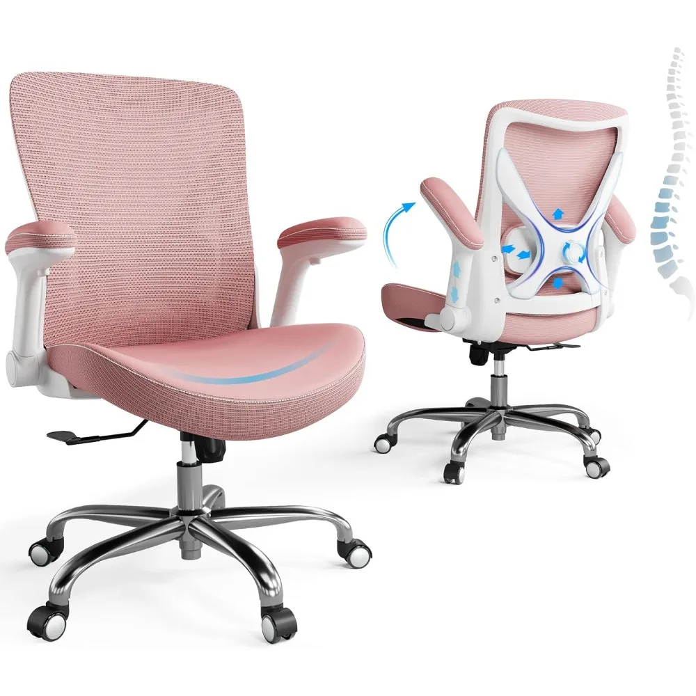 Ergonomic Office Chair-Computer PU Leather X-Shaped Desk Chair-Gaming Chair with Adjustable Flip-up Armrests Lumbar Support Mesh
Ergonomic Office Chair-Computer PU Leather X-Shaped Desk Chair-Gaming Chair with Adjustable Flip-up Armrests Lumbar Support Mesh