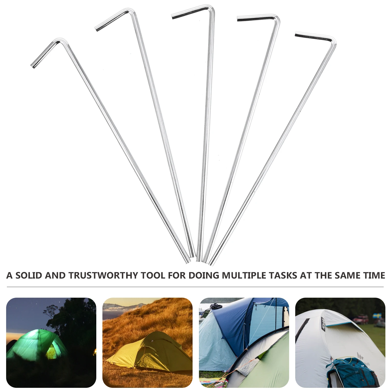20pcs Ground Nails Tent Pegs Heavy Duty Steel Stakes L Shape Hooks Camping Sunshade Awnings Fixing Accessories Outdoor
20pcs Ground Nails Tent Pegs Heavy Duty Steel Stakes L Shape Hooks Camping Sunshade Awnings Fixing Accessories Outdoor