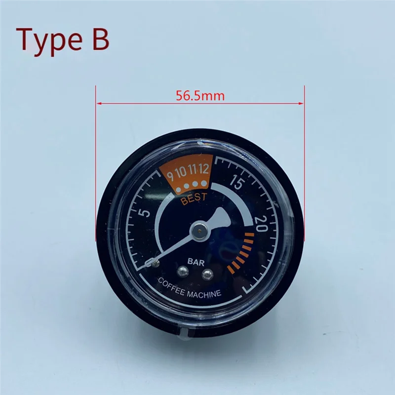GYTB-Pressure Gauge Coffee Maker Accessories Italian Italian Style Coffee Machine Pressure Espresso Machine Pressure Espresso Ty
GYTB-Pressure Gauge Coffee Maker Accessories Italian Italian Style Coffee Machine Pressure Espresso Machine Pressure Espresso Ty